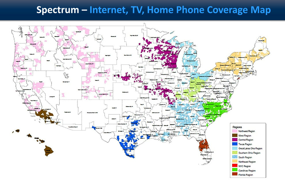 Spectrum map